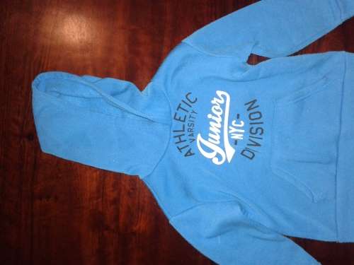 BOYS BLUE TRACKSUIT TOP AGE 3-4