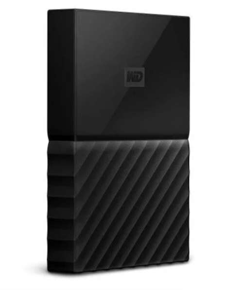 WD My Passport 4TB Portable Hard Drive - Black