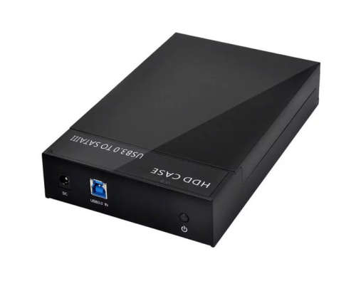 USB Inch SATA Hard Drive Enclosure - Black