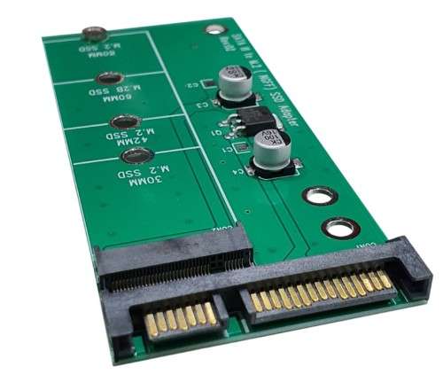 NGFF M.2 SSD to 2.5` SATA 3 Converter For Laptops