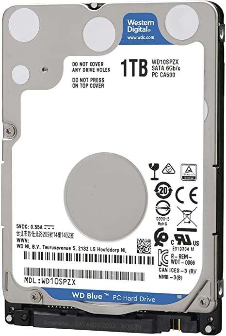 Western Digital 1Tb Internal Hard Drive WD10SPZX
