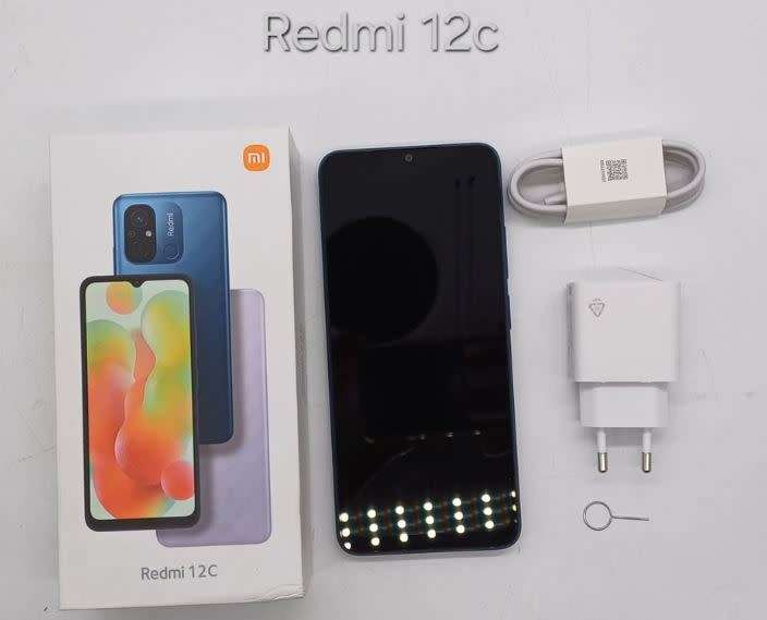 Xiaomi Redmi 12C 64GB Dual Sim - Ocean Blue/Graphite Grey (Brand New Open Box Stock)