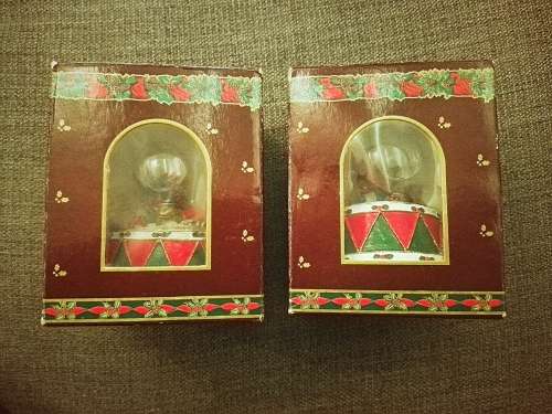 Christmas Snowdome x 2