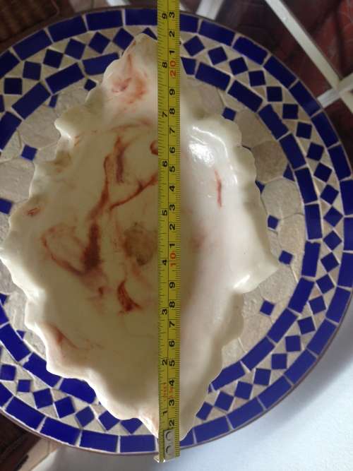 Marble like resin Cherub figurine