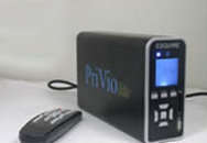 Privio Lite Media Player with LCD screen and Remote