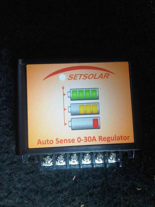 Solar Regulator , 12V, 24V or 36V - 0 to 30A