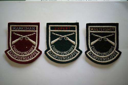 Vintage Bisley Championship Badges