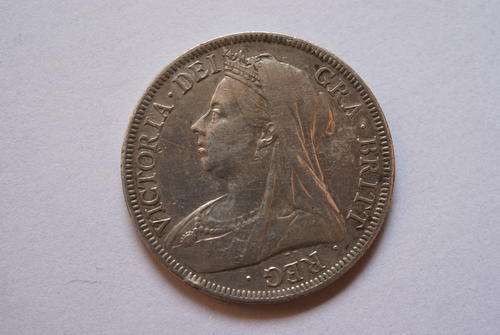 1900 Victoria Half Crown - Anglo Boer War Relic!!!