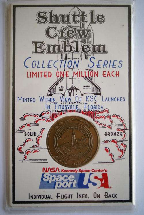 NASA - Shuttle Crew Emblem - 29 September 1988 - STS 26 Discovery
