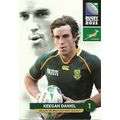 Rugby World Cup 2011 Trading Card No 086 - New
