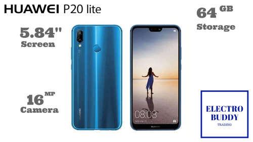 Huawei P20 Lite 64gb Dual Camera Black Available