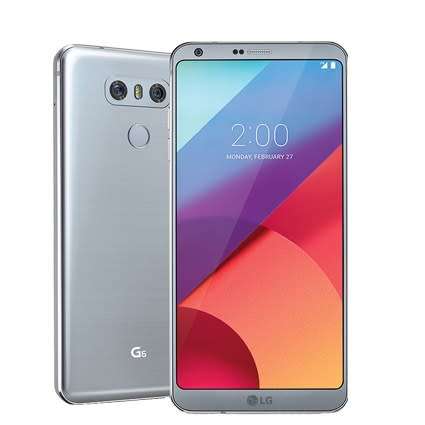LG G6 Platinum Ice 32gb