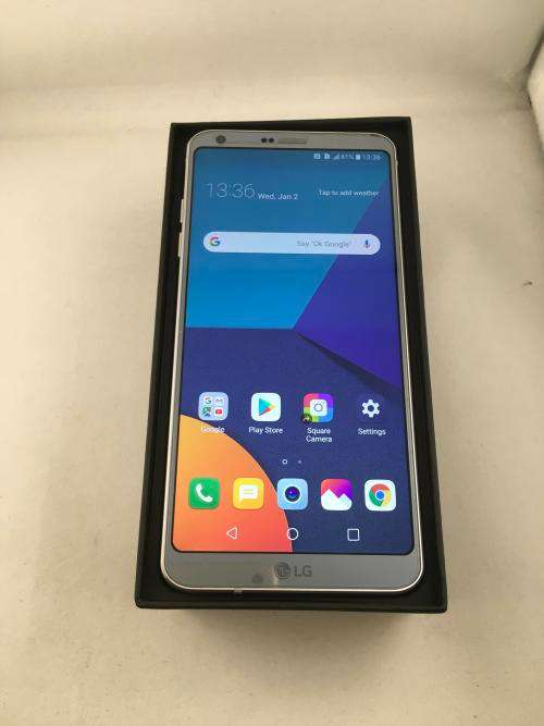 LG G6 Platinum Ice Boxed