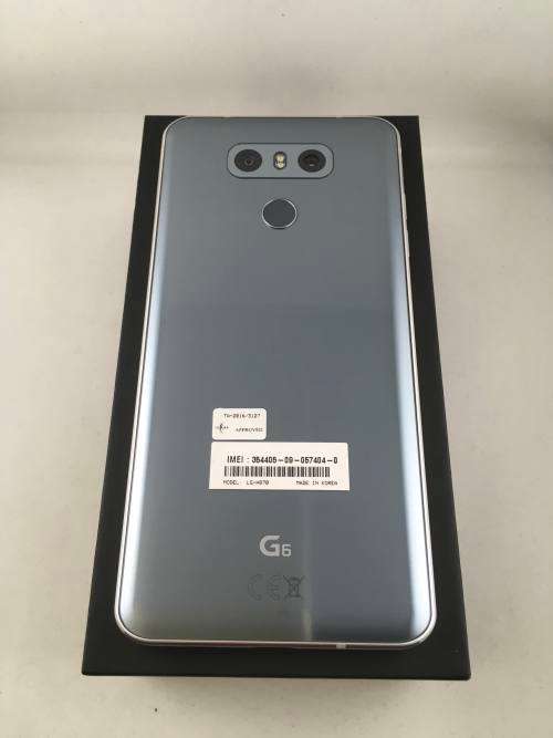 LG G6 Platinum Ice Boxed