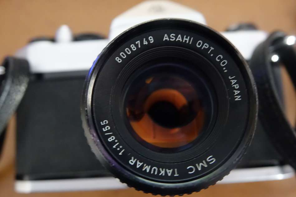 Asahi Pentax SP1000 with SMC Takumar 55mm f/1.8 lens