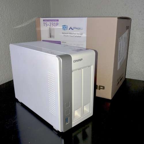 QNAP TS-231P 2 Bay Network Attached Storage (No Drives)