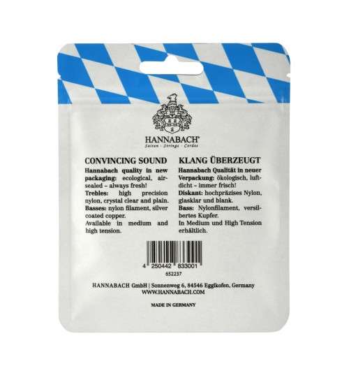 Hannabach - 500mt classical guitar strings