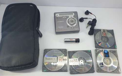 VERY RARE !!!  Sony Walkman MD Mz-g750 Minidisc Player Recorder