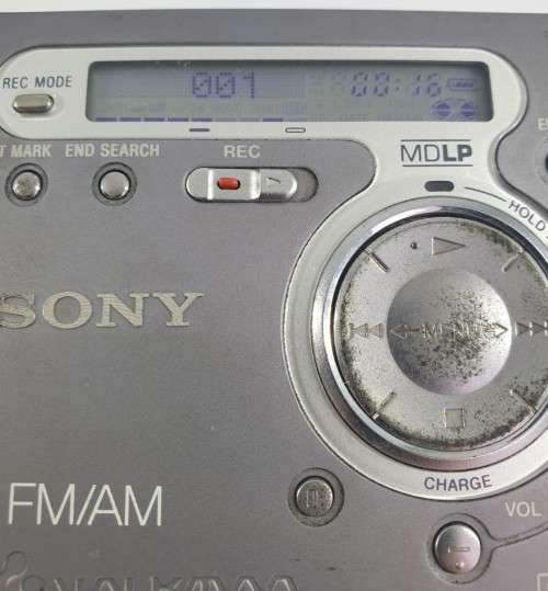 VERY RARE !!!  Sony Walkman MD Mz-g750 Minidisc Player Recorder