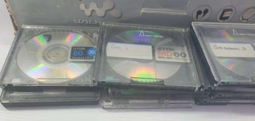 Sony MZ-R501 Silver Recordable MiniDisc Walkman****VERY RARE ***