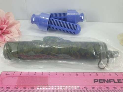 Camouflage Water Filter Purification Emergency Life Straw Survival Gear for Outdoor Survival Hiking