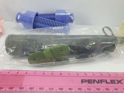Camouflage Water Filter Purification Emergency Life Straw Survival Gear for Outdoor Survival Hiking