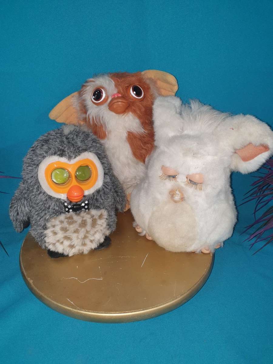 Retro soft toys from 80`s