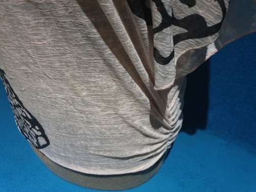 AS NEW!! Ladies Baby-pink Blouse With Butterfly Print Size Medium