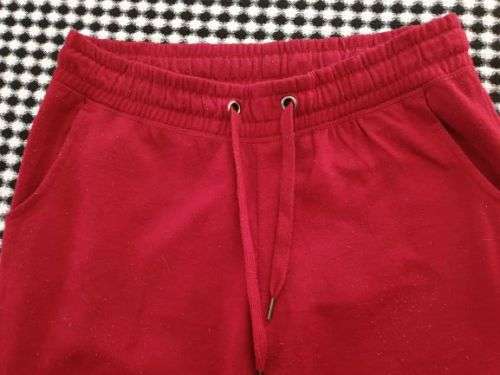 Ladies Maroon `RT` Tracksuit Pants Size 14 / 38