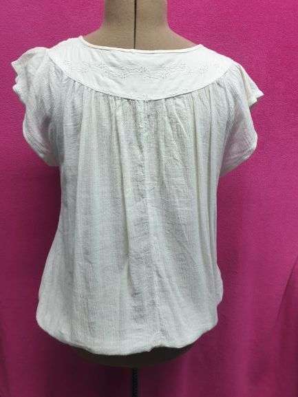 Ladies White Blouse Size XL