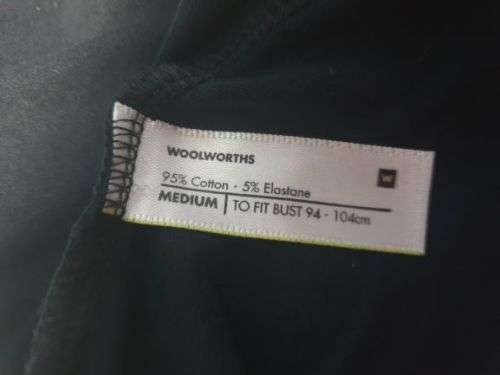 AS NEW!! Ladies `Woolworths` Black Dress Size Medium