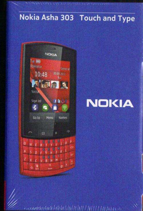 Nokia Asha 303 Touch and Type