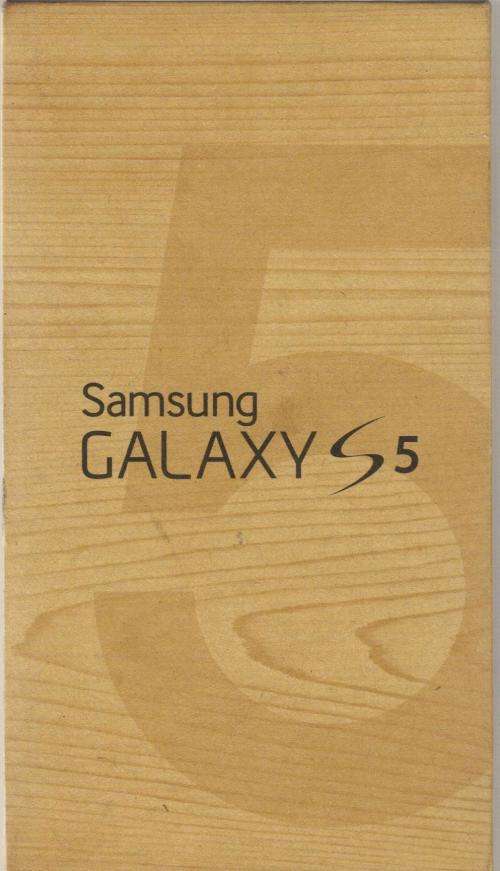 SAMSUNG GALAXY S5, with screen guard & phone protective cover.