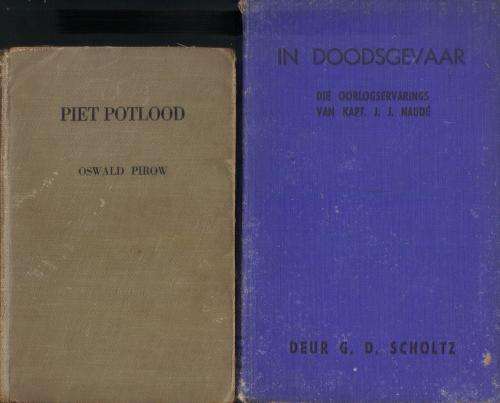 *Skaars* Piet Potlood & Kapt. J.J. Naude, Anglo Boere Oorlog Helde.