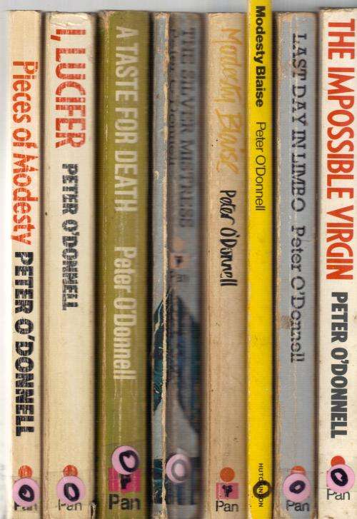 8 x Modesty Blaise titles, all for one price!