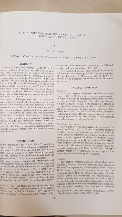 SECOND GONDWANA SYMPOSIUM. South Africa 1970, Proceedings and Papers