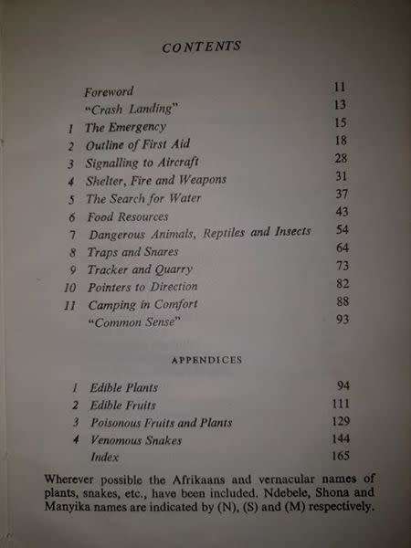 DON'T DIE IN THE BUNDU - COL. D.H. GRAINGER