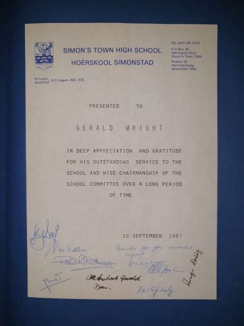 **Signed** THE RARE BIRDS OF SOUTHERN AFRICA - P. A. CLANCEY