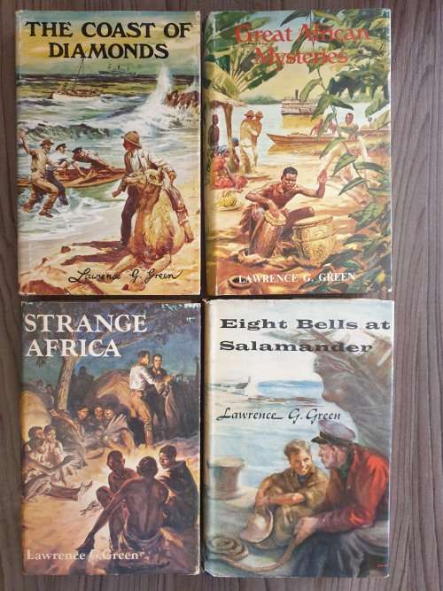 20 x Lawrence G. Green books plus Original letter from him.