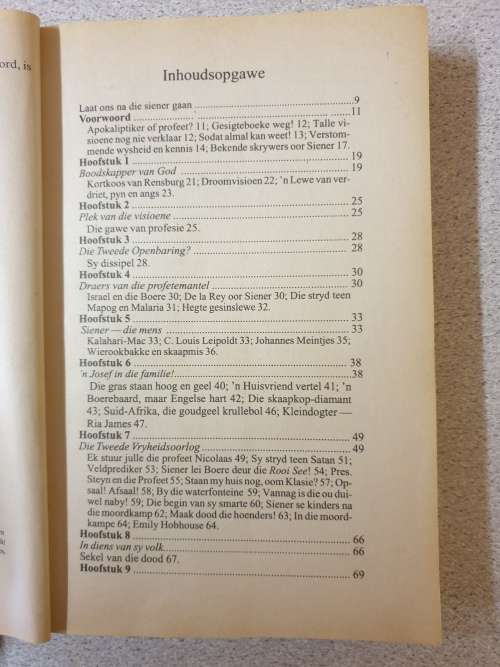 SIENER VAN RENSBURG - Boodskapper van God