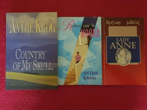 ANTJIE KROG - 3 BOEKE, ALMAL VIR EEN PRYS!