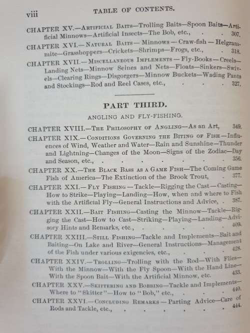 1881/1987. BOOK OF THE BLACK BASS. (Facsimile Copy) James A. Henshall.