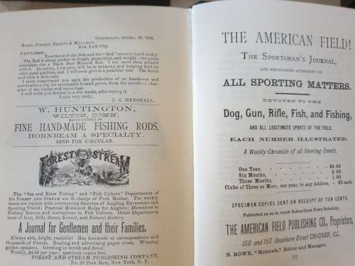 1881/1987. BOOK OF THE BLACK BASS. (Facsimile Copy) James A. Henshall.