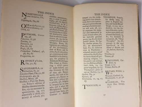 *1909* SHELLEY - By Francis Thompson. With an Introduction by George Wyndham