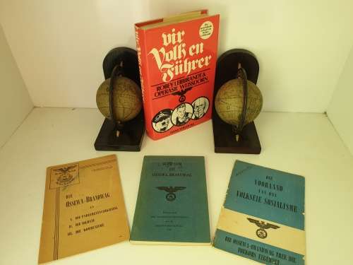3 x Oorspronklike Ossewa Brandwag publikasies plus Robey Leibbrandt boek.