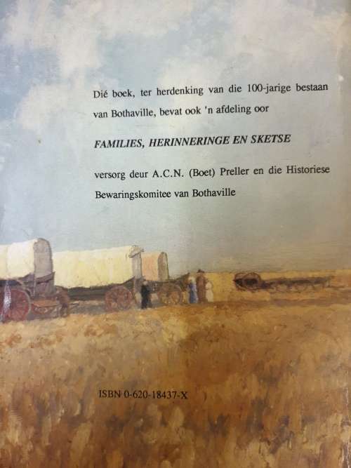 BOTHAVILLE EN SY MENSE. P.F. v.d. SCHYFF (red.) & E. S. VAN EEDEN