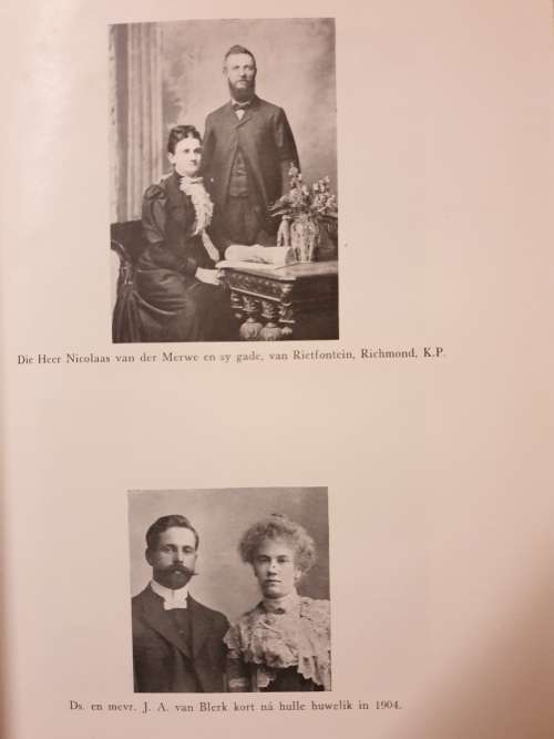 **Geteken + Inskripsie; Op die Bermudas beland - Ds J.A. van Blerk (1949)