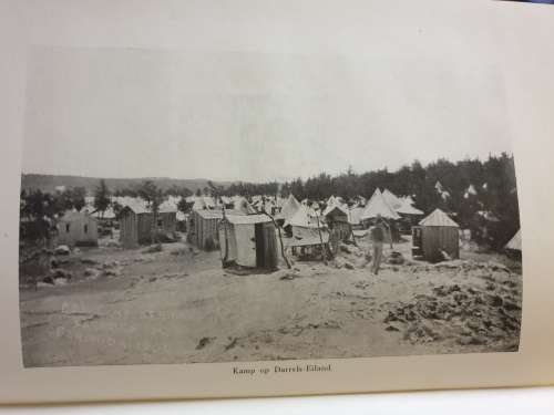 **Geteken + Inskripsie; Op die Bermudas beland - Ds J.A. van Blerk (1949)