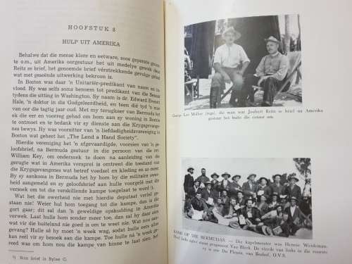 **Geteken + Inskripsie; Op die Bermudas beland - Ds J.A. van Blerk (1949)