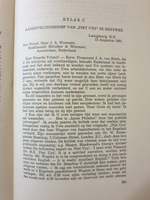 **Geteken + Inskripsie; Op die Bermudas beland - Ds J.A. van Blerk (1949)